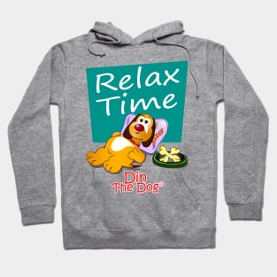 Relax Time - Din The Dog Collection Hoodie